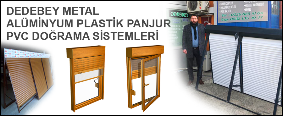 DEDEBEY METAL Alüminyum ve Plastik Panjur Sistemleri Konut Panjurları Yalova