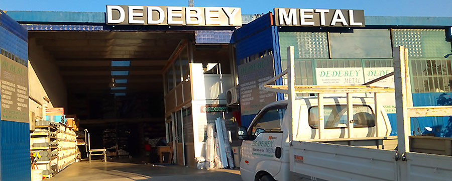 DEDEBEY METAL ALÜMİNYUM VE PVC AKSESUARLARI KİRAZLI YALOVA SANAYİ SİTESİ